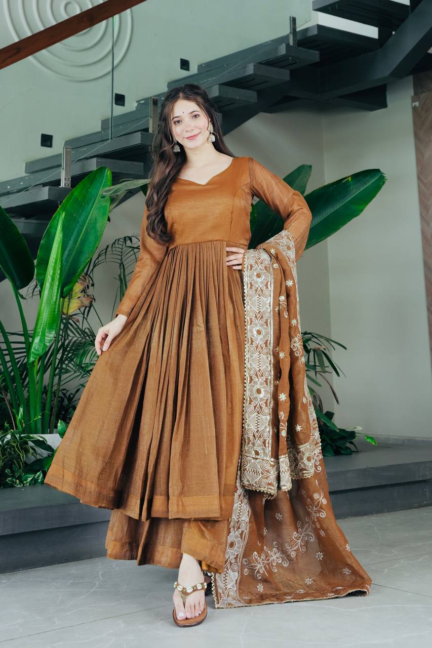 Rakhi Elysian Bloom Premium Designer Suit Set