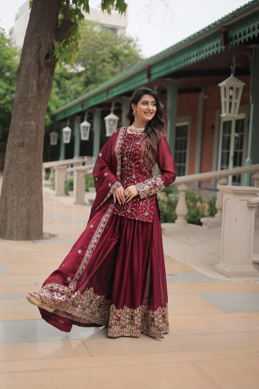 Regal Radiance Sharara Set