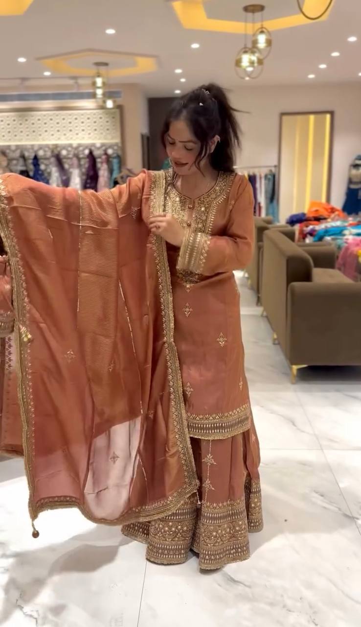Grace & Grandeur Handcrafted Patiala Pakistani Suit Sets for a Royal Look