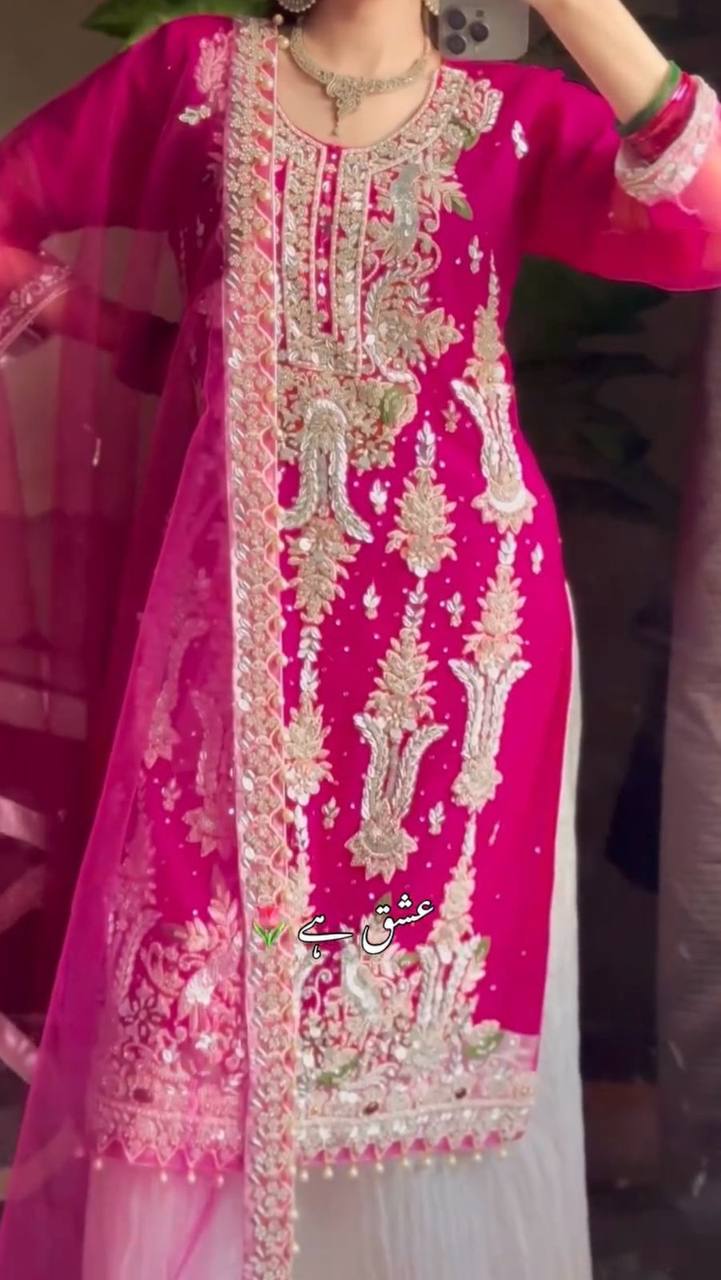 Shahi Sharara Tales Regal Drapes