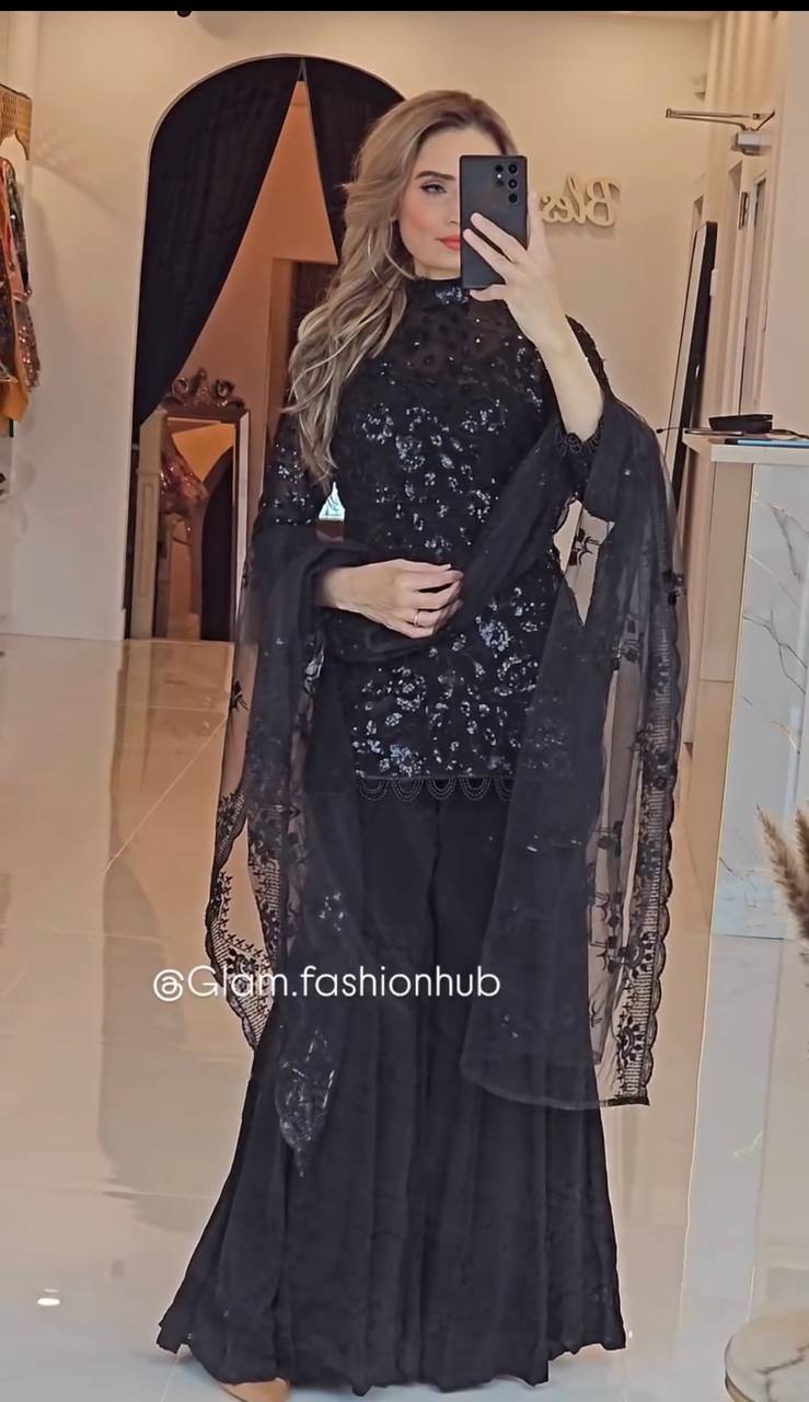 Sitara Sequin Sharara