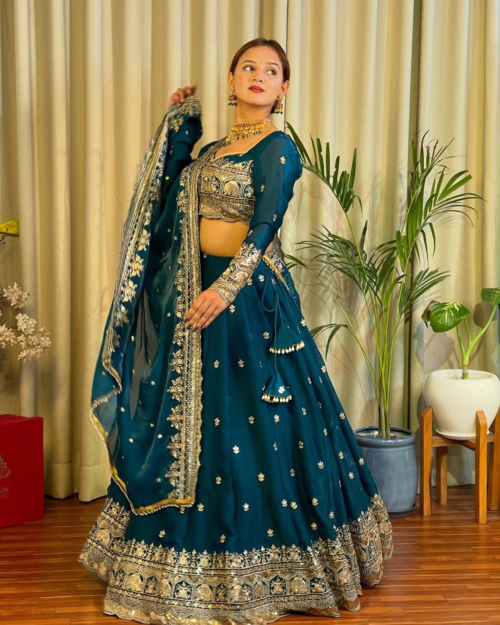 Drape of Dreams Premium Lehenga Choli Set