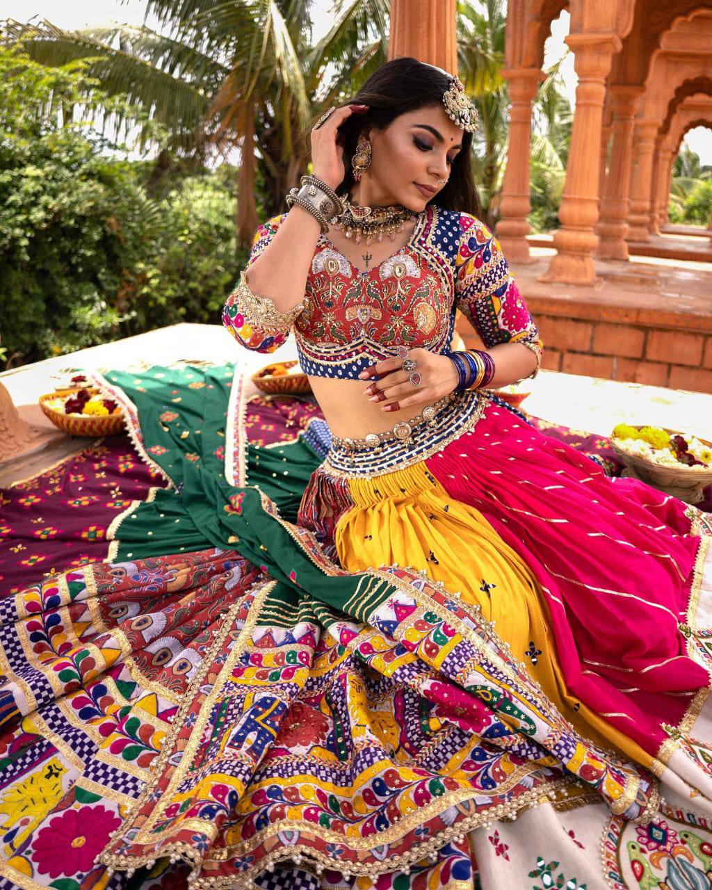Royal Heritage Navratri Lehenga Set
