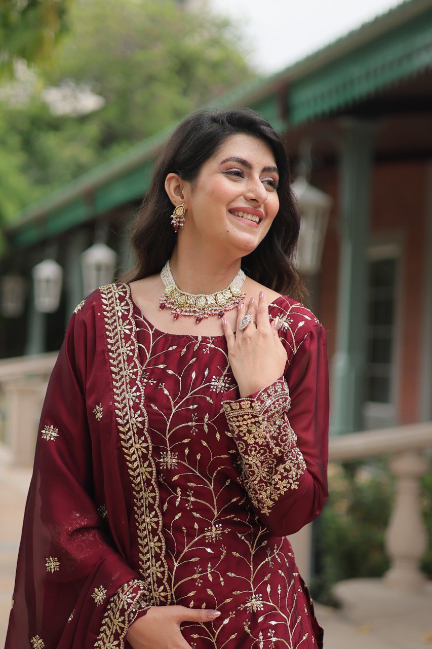 Regal Radiance Sharara Set