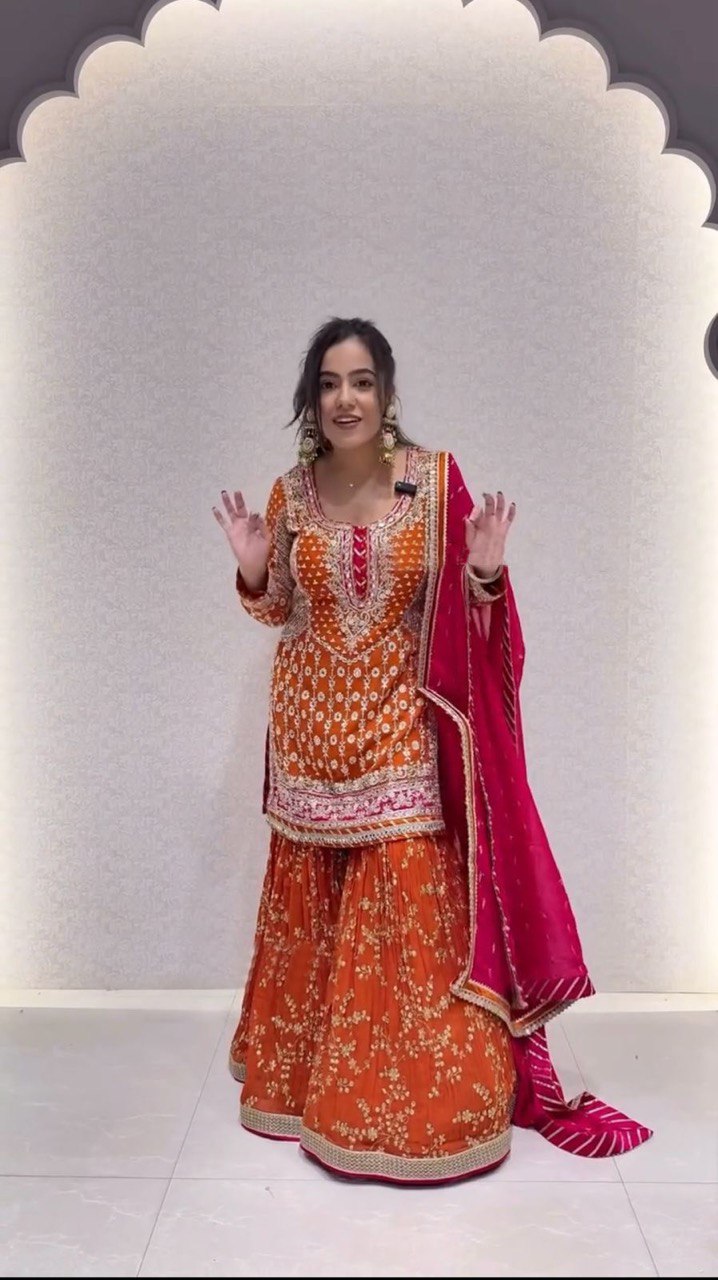 Jashn Couture Elevate your Eid look with regal shararas.