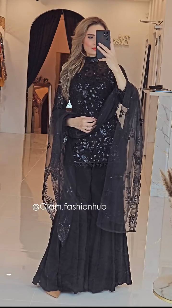 Sitara Sequin Sharara