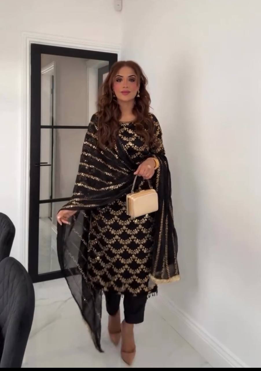 Sitara Sharara Starry elegance for special occasions.