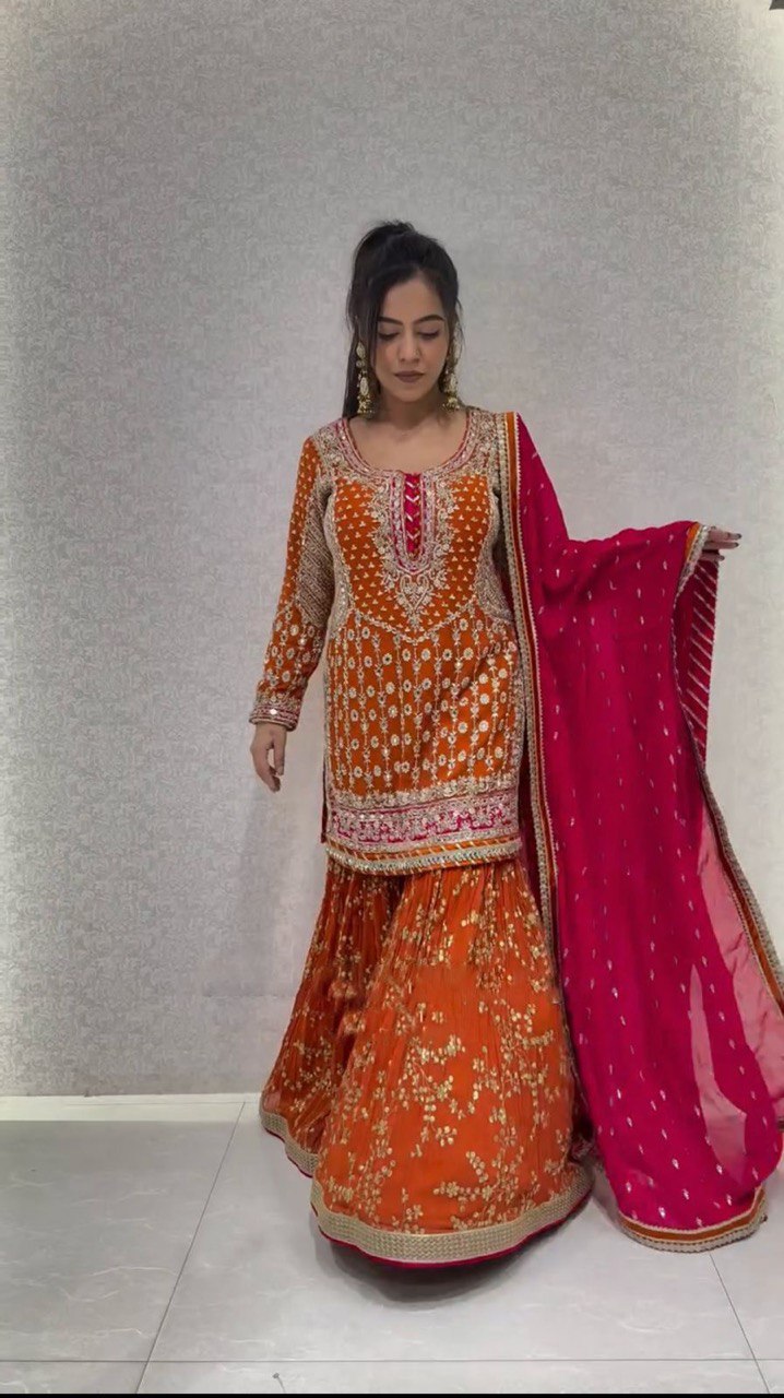 Jashn Couture Elevate your Eid look with regal shararas.