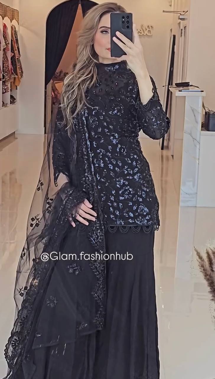 Sitara Sequin Sharara