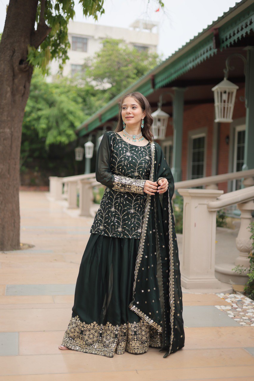 Regal Radiance Sharara Set