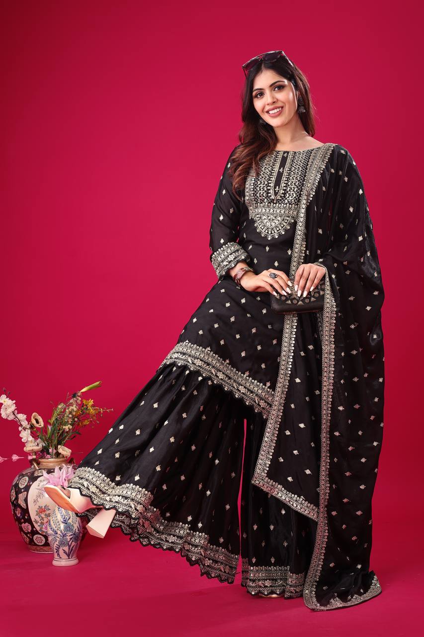 Flare of Royalty Timeless Sharara Ensembles