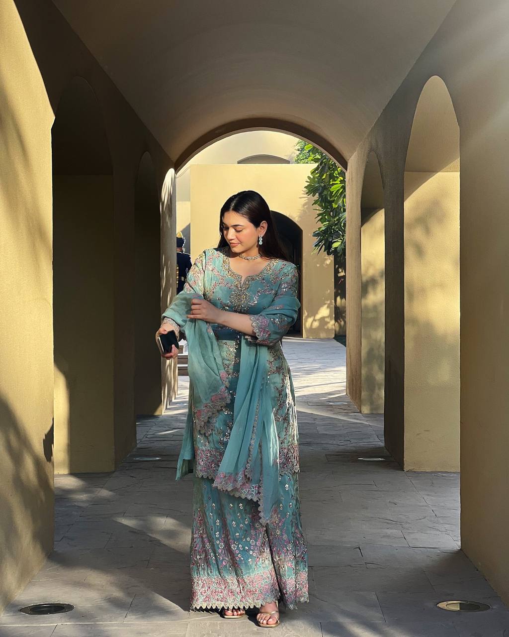 Sequin Sag for the Wedding Season Festive Kurta Set