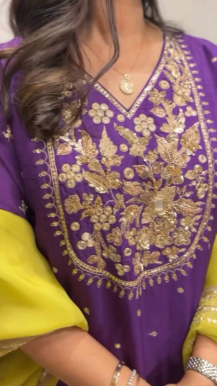 Gulbahaar Sharara Blooming Beauty
