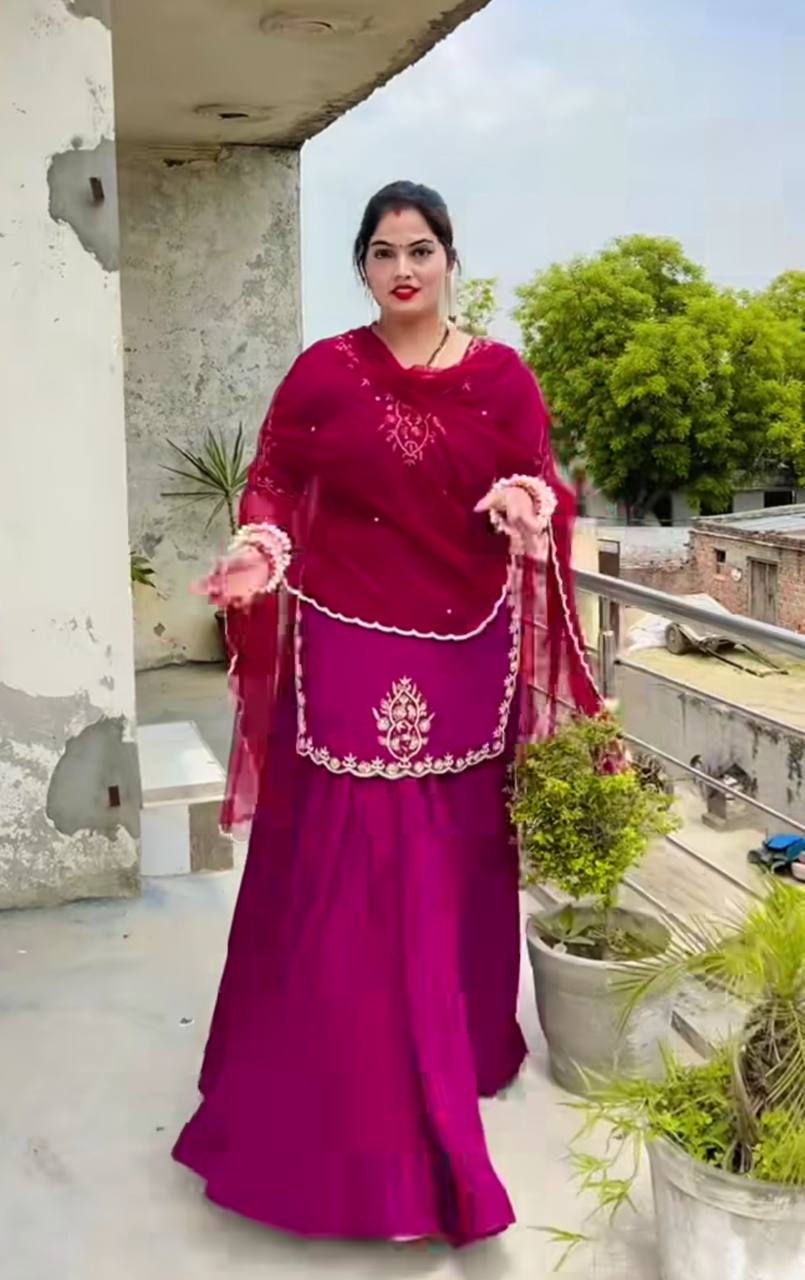 Royal Radiance Luxurious Designer with Timeless Appeal Gharara Set