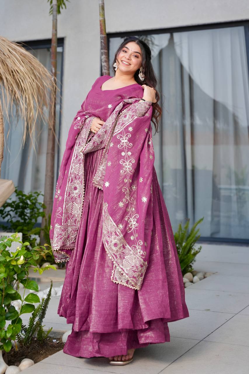 Rakhi Elysian Bloom Premium Designer Suit Set