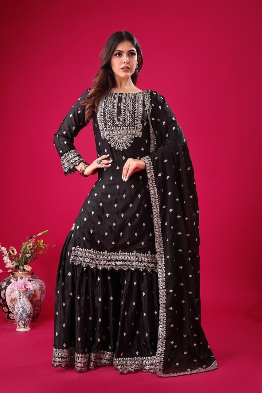 Flare of Royalty Timeless Sharara Ensembles