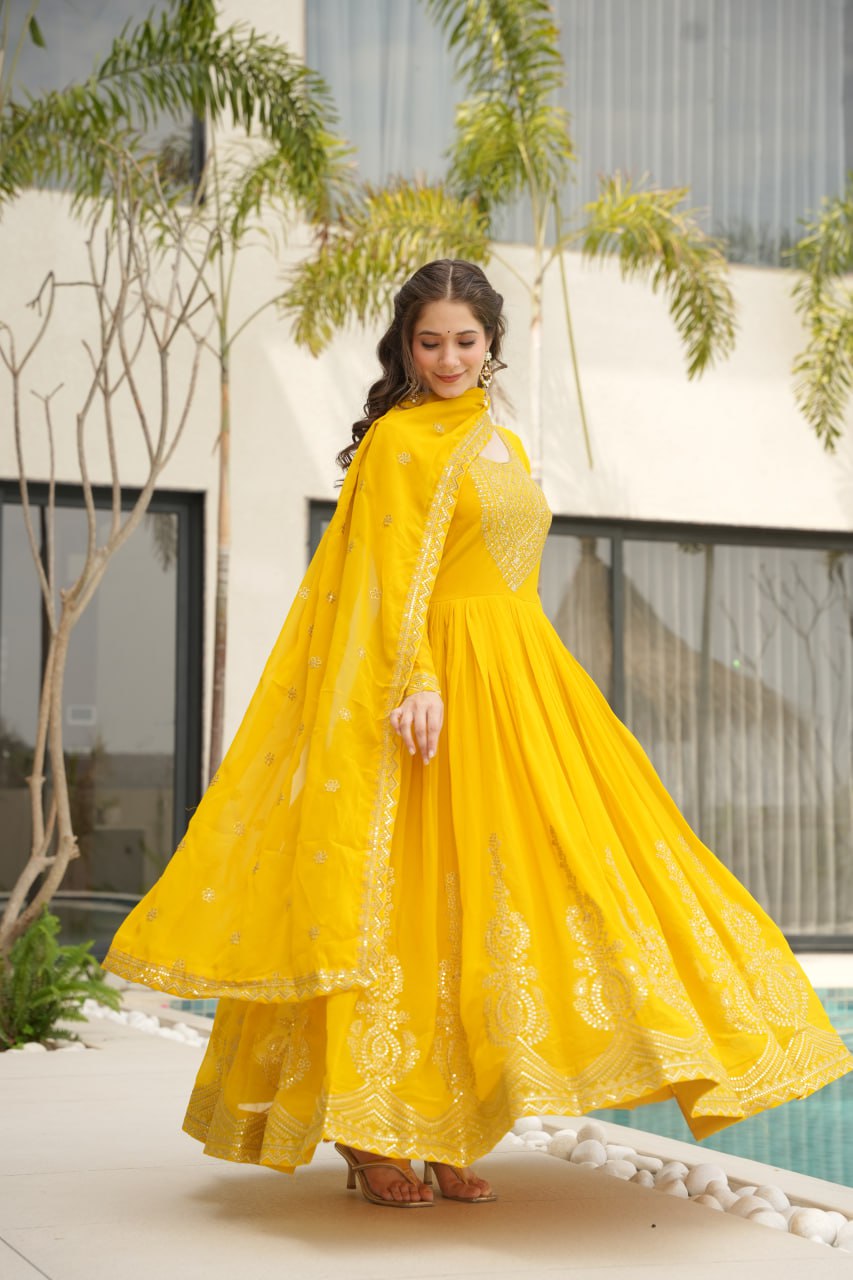 Sharvani Premium Readymade Gown