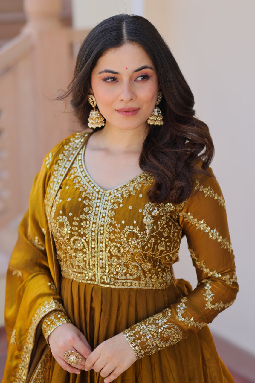 Riwaayat Royale New Designer Party wear Readymade Gown