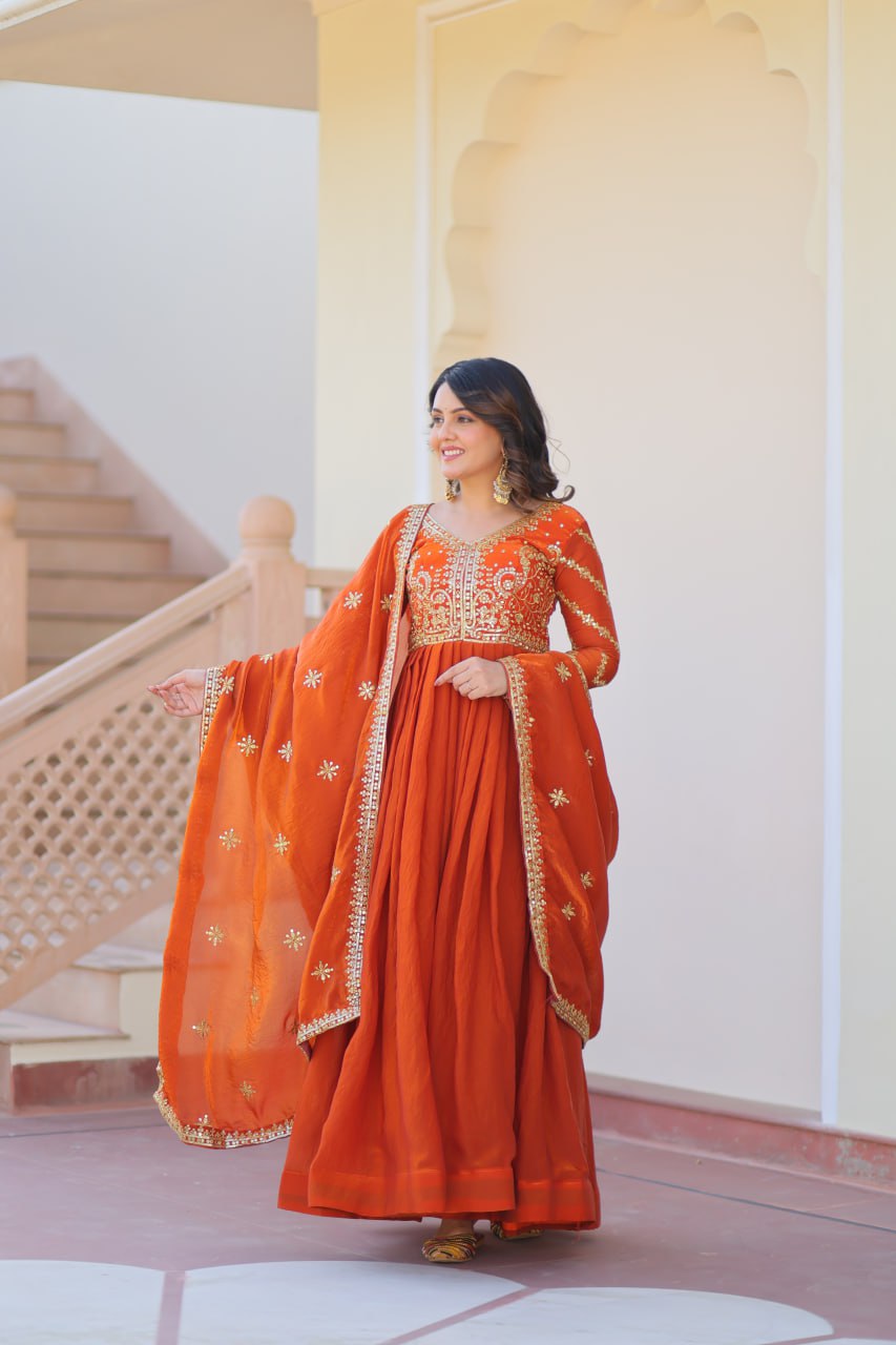 Riwaayat Royale New Designer Party wear Readymade Gown