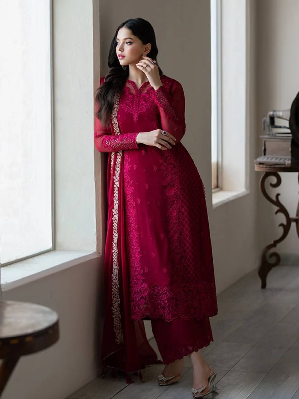 Zeenat Heavy Faux Georgette Party Wear Suit