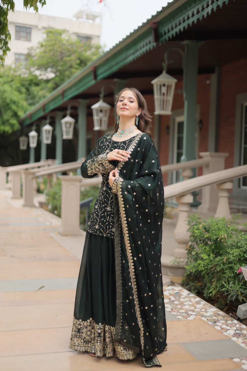 Regal Radiance Sharara Set