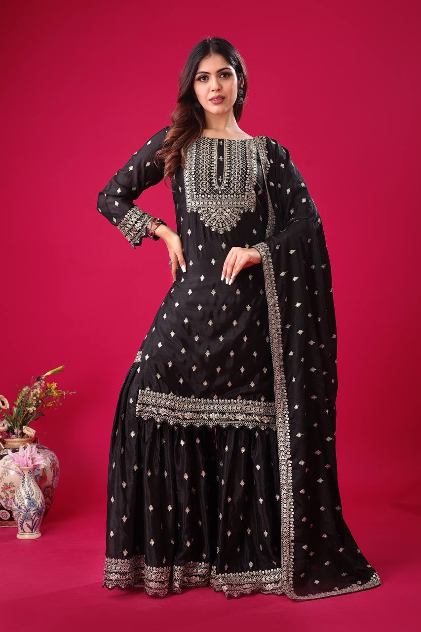 Flare of Royalty Timeless Sharara Ensembles