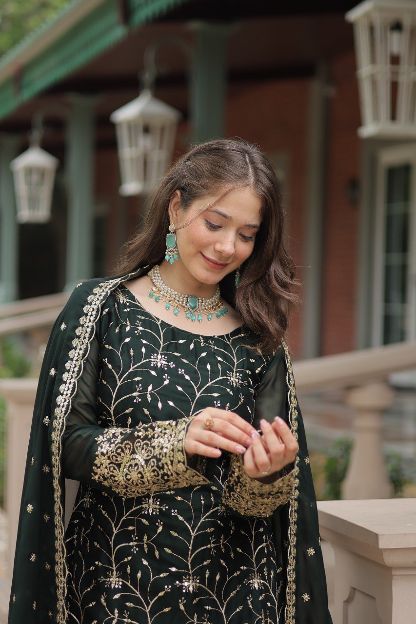 Regal Radiance Sharara Set