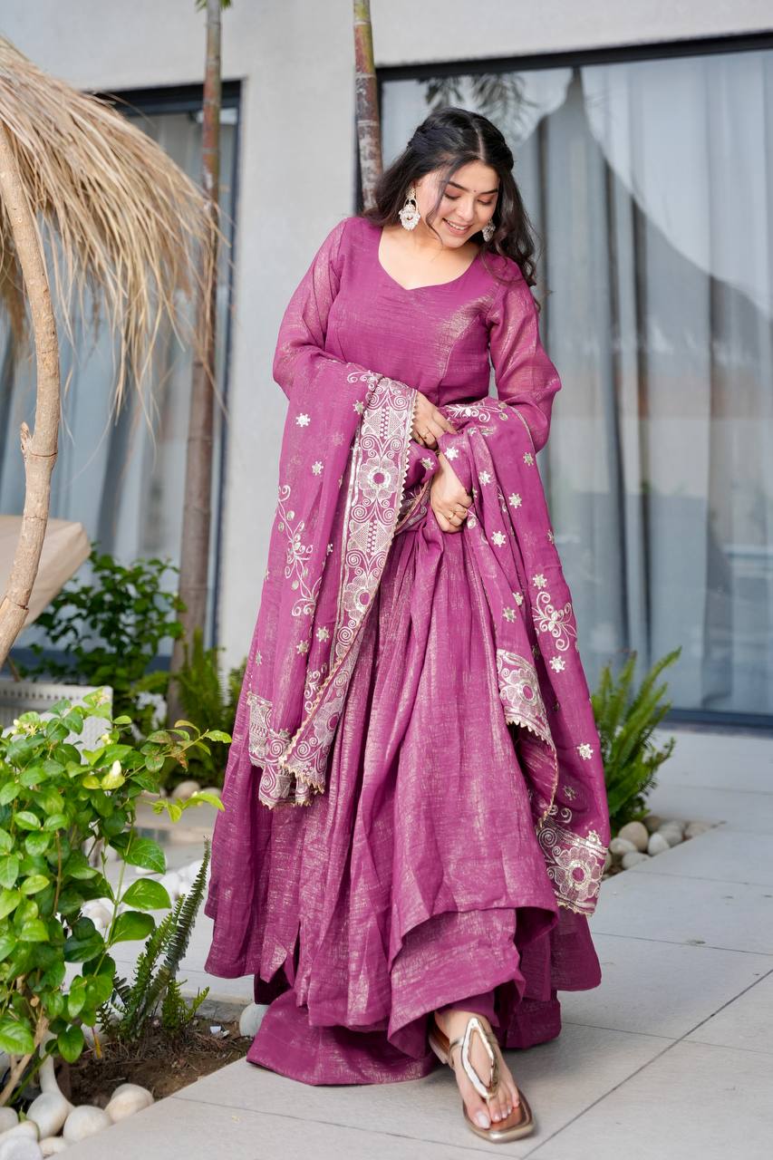 Rakhi Elysian Bloom Premium Designer Suit Set