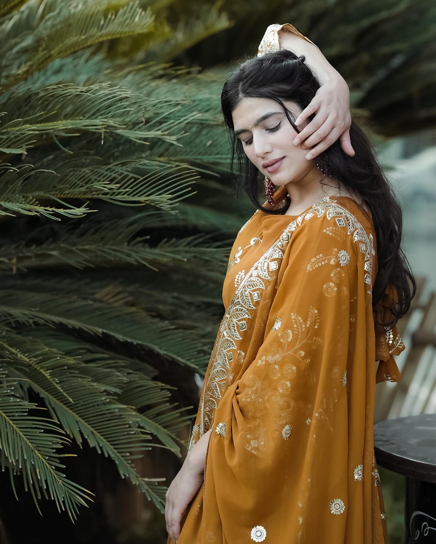 BHAVYA MUSTURED SUIT SET