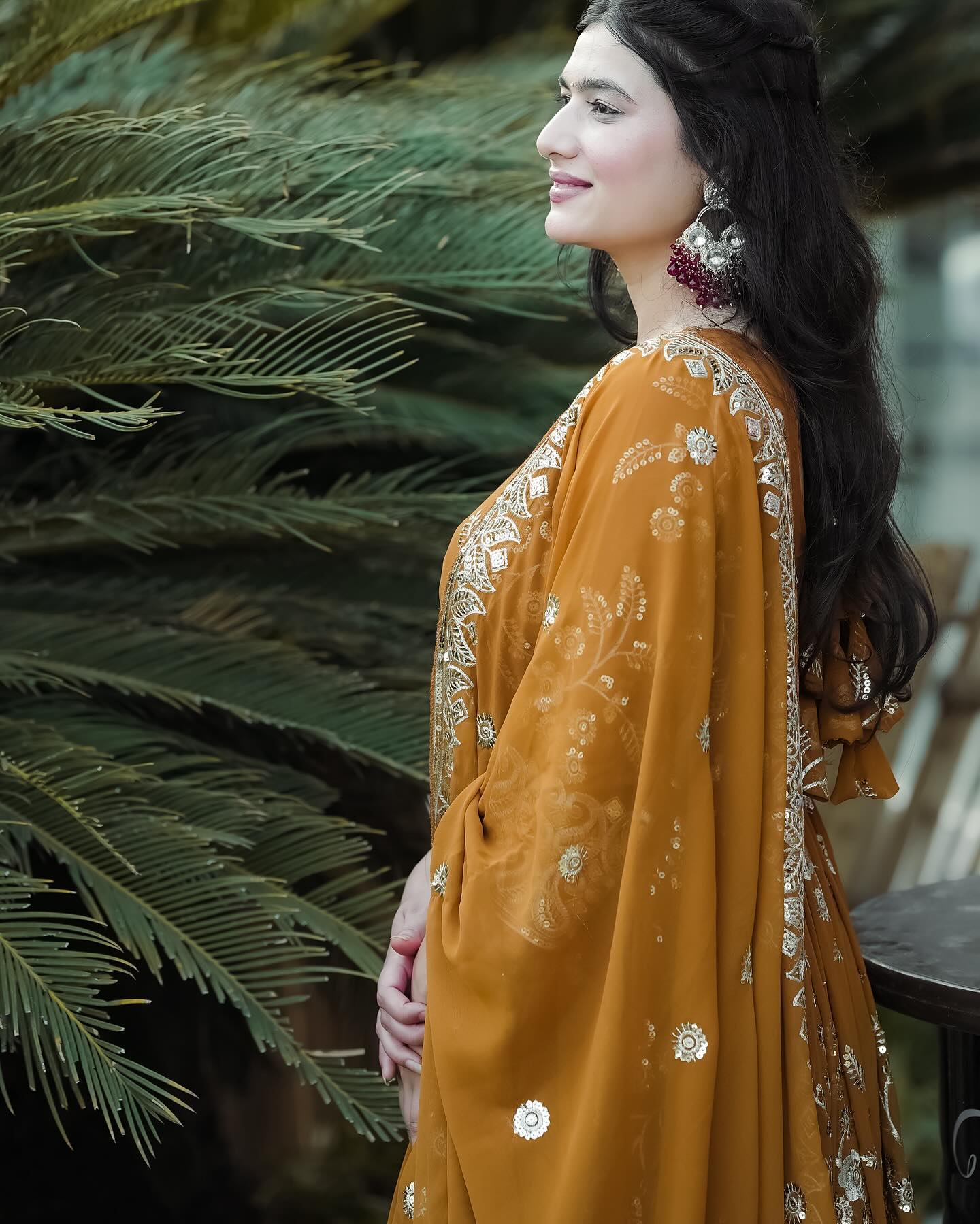 BHAVYA MUSTURED SUIT SET
