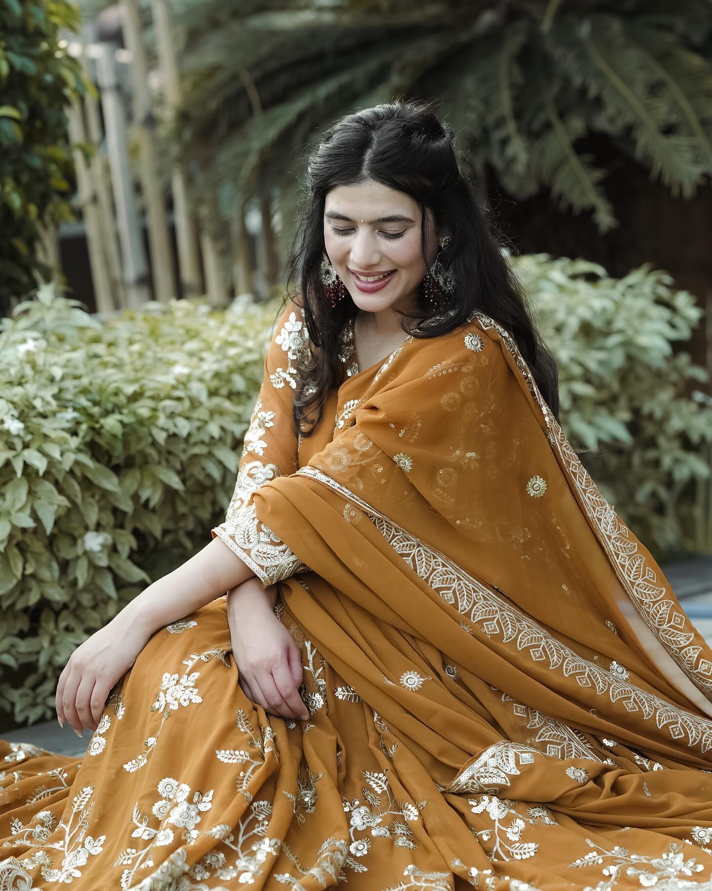BHAVYA MUSTURED SUIT SET