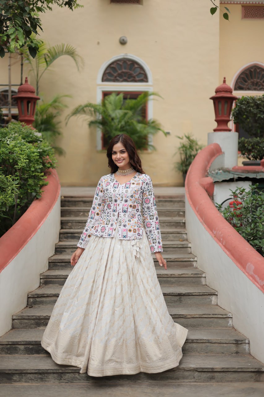 Preksha Designer Sequins Embroiderd Readymade Co-ord  Set