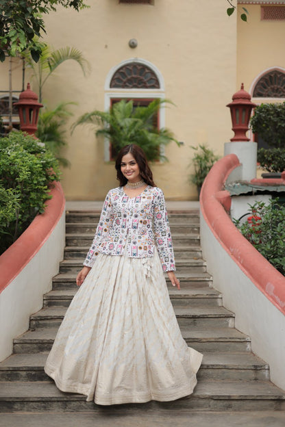 Preksha Designer Sequins Embroiderd Readymade Co-ord  Set