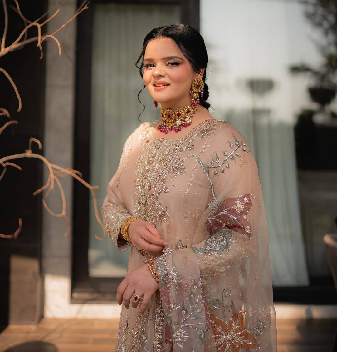Luxury Embroidered Pakistani Sharara Suit