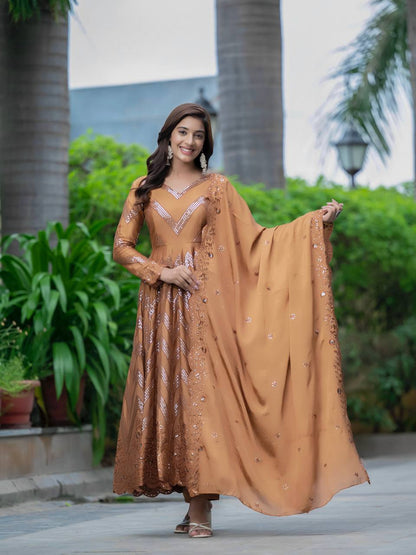 Mahi Luxurious Designer Readymade Alia Cut  Anarkali Suit