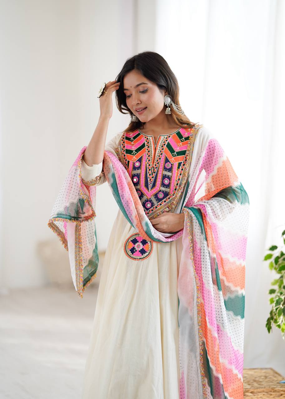 Pastel Mirage Premium Designer Gown
