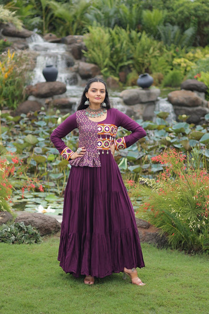 Anaya Royal Mirror Charm Anarkali Set