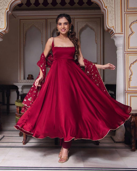 Kohinoor Charm Sleeveless Anarkali