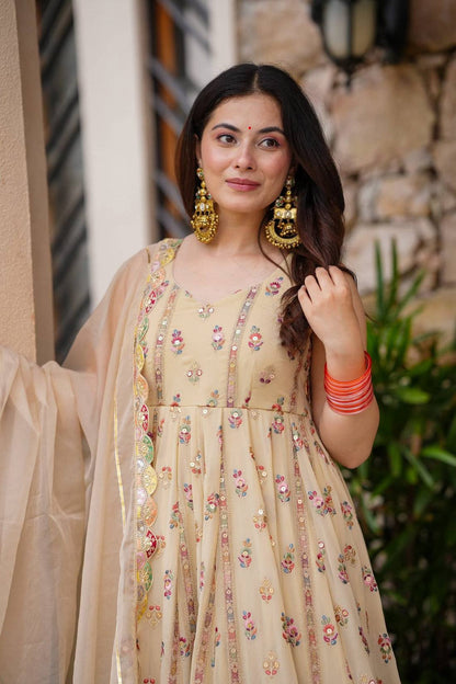Kahani Heavy Gown Suit