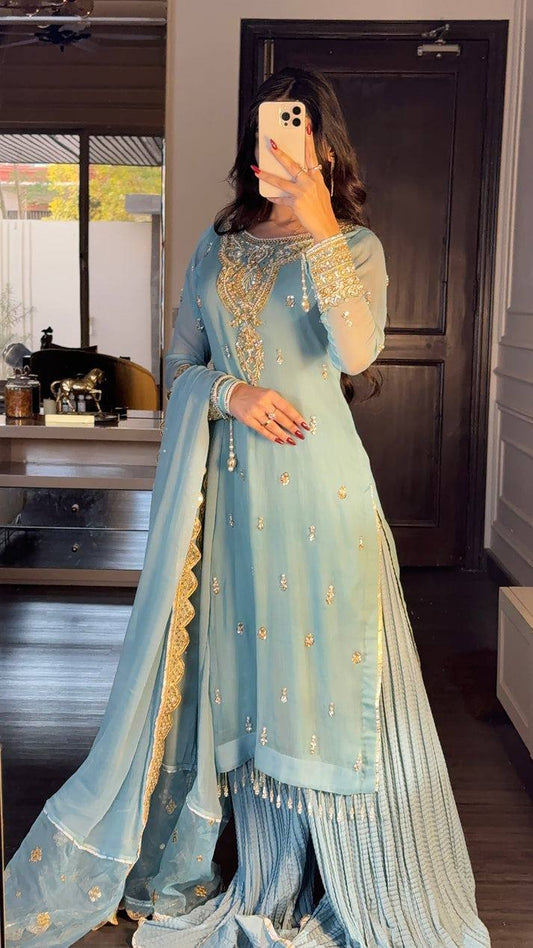 Tehzeeb Tales Tradition Woven in Modern Grace Suit Set