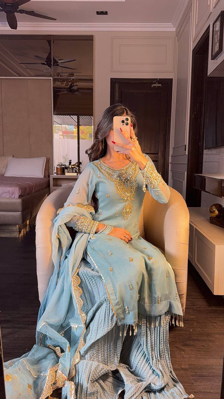 Tehzeeb Tales Tradition Woven in Modern Grace Suit Set