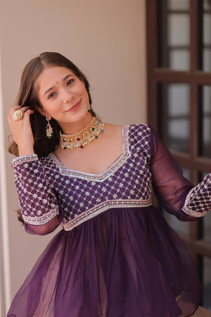 The Blooming Bond Coordinated Ombre Lehengas Set
