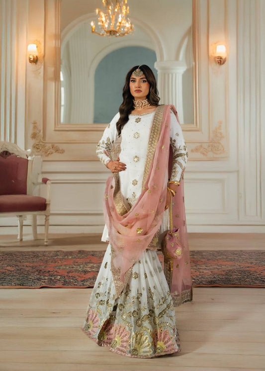 Mayra Heavy Faux Georgette Designer Party Wear Sharara