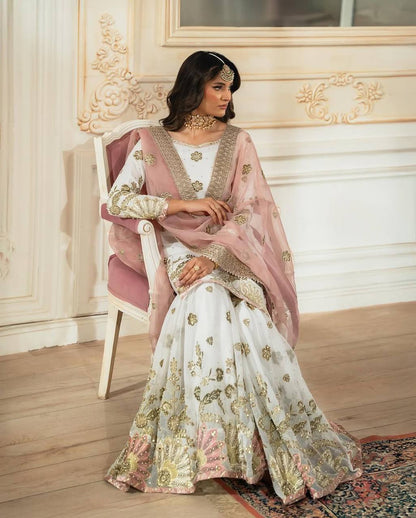 Mayra Heavy Faux Georgette Designer Party Wear Sharara