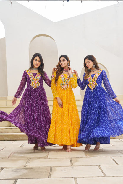 Karishma Flowy Festive Gown