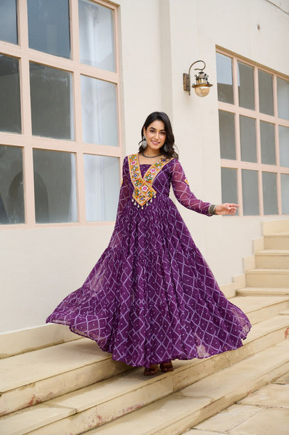 Karishma Flowy Festive Gown