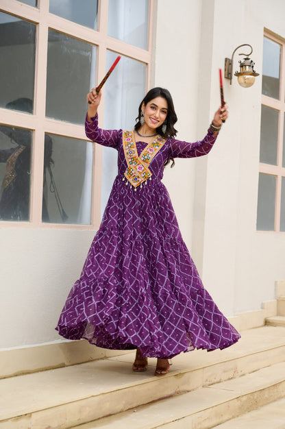 Karishma Flowy Festive Gown
