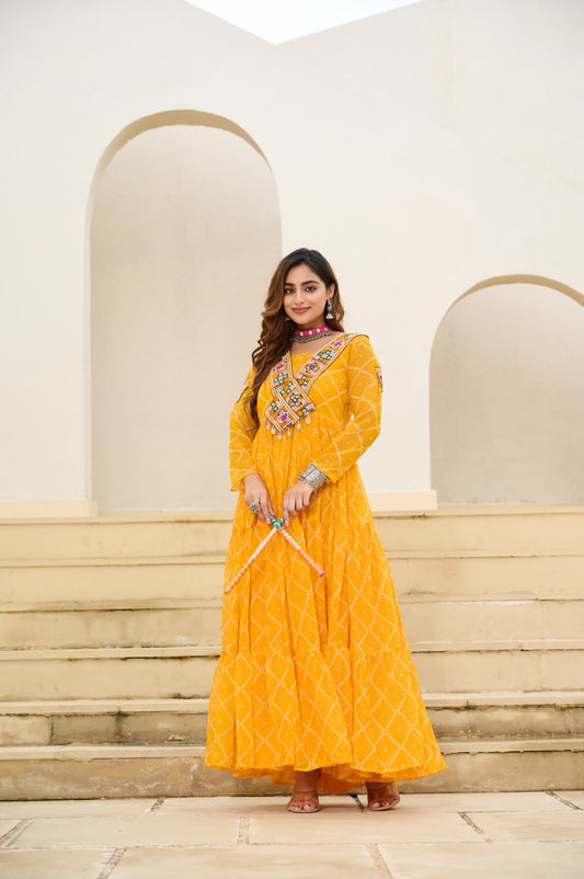 Karishma Flowy Festive Gown