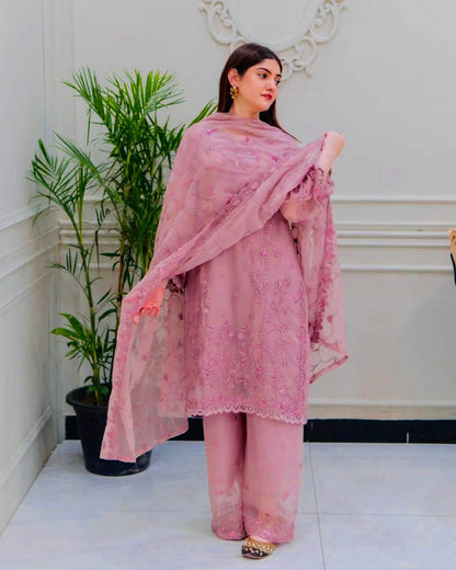 Liora Rose Dusk Beautiful Kurti Plazzo Set