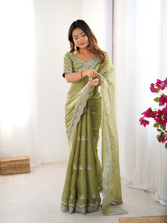 Timeless Tradition  Jimmy Chu Saree